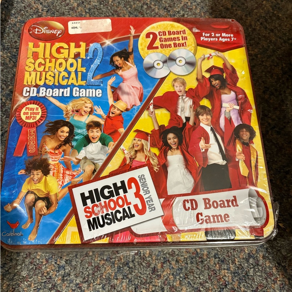 New Disney High School Musical 2 CD Board Game